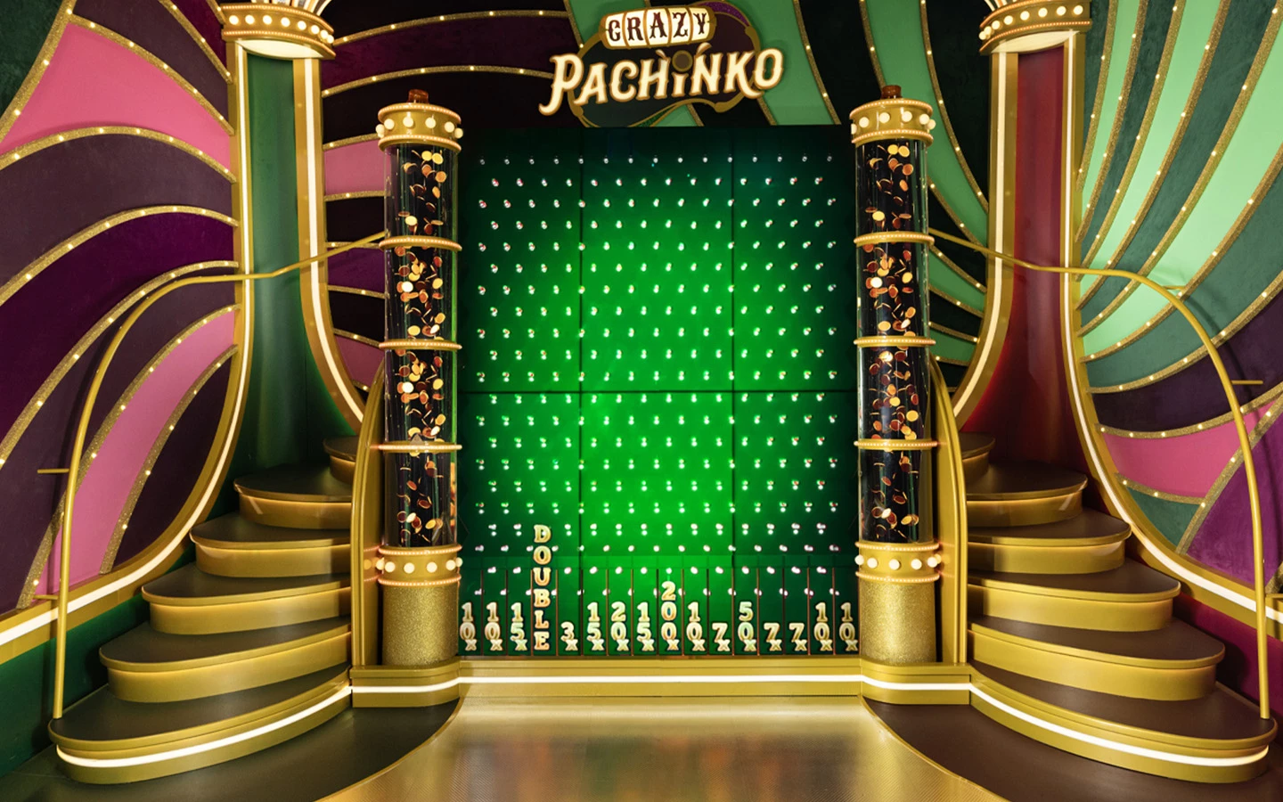 Crazy Pachinko live casino game
